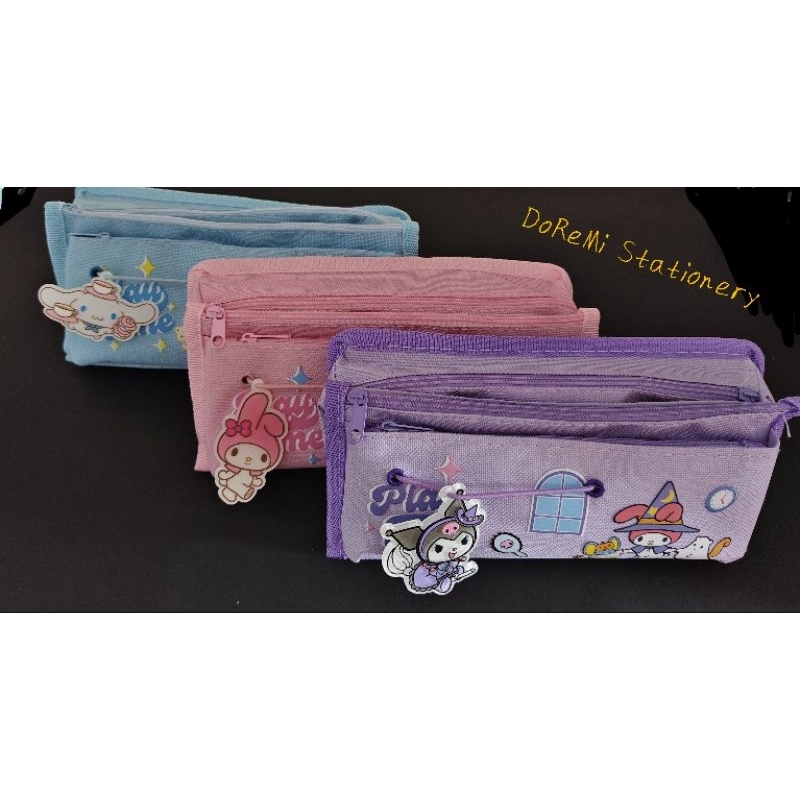 

Pencilcase Kain Kuromi Sanrio