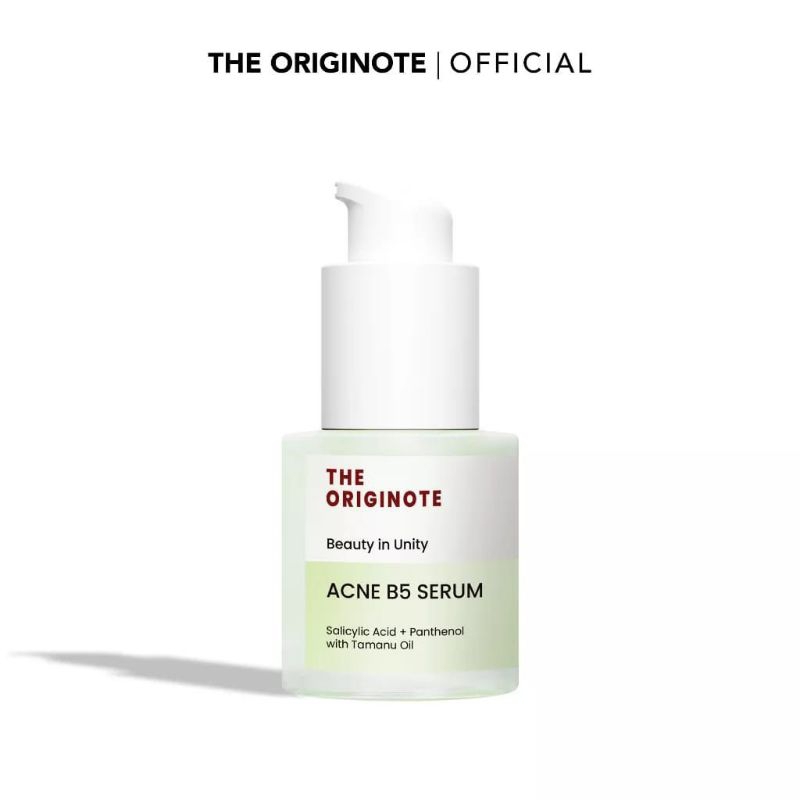 The Originote Acne B5 Serum 20ml -serum anti acne untuk mencegah jerawat dan perawatan wajah dengan 