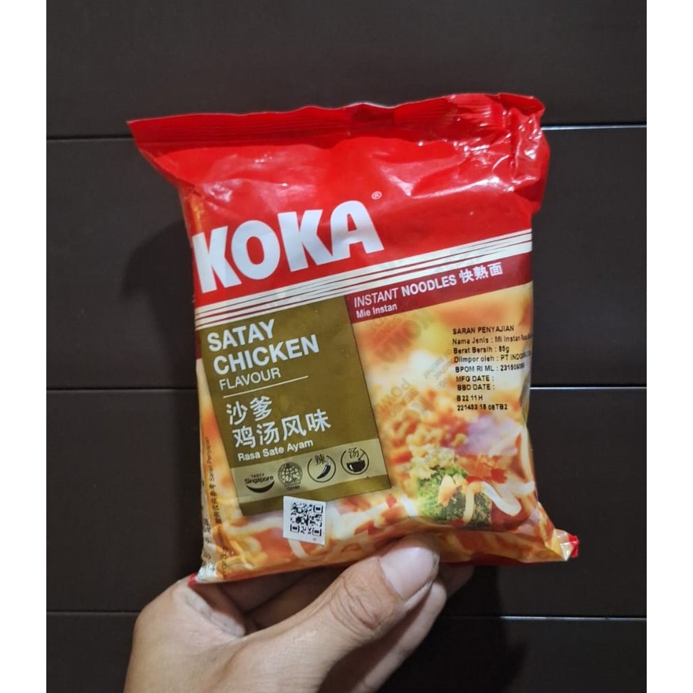 

KOKA MIE INSTAN SATAY CHICKEN 85gr