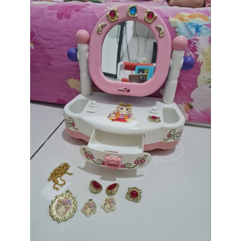 preloved mainan anak cermin dress up TOMY 1992 vintage