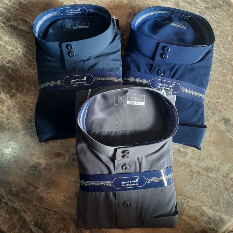 Jubah Al Haramain Polyester Zanzibar non manset