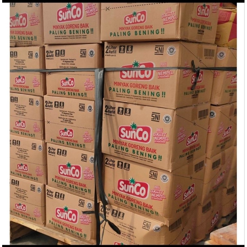 

Minyak Goreng Sunco 1 Dos 2 liter isi 6 Termurah Promo Jatim