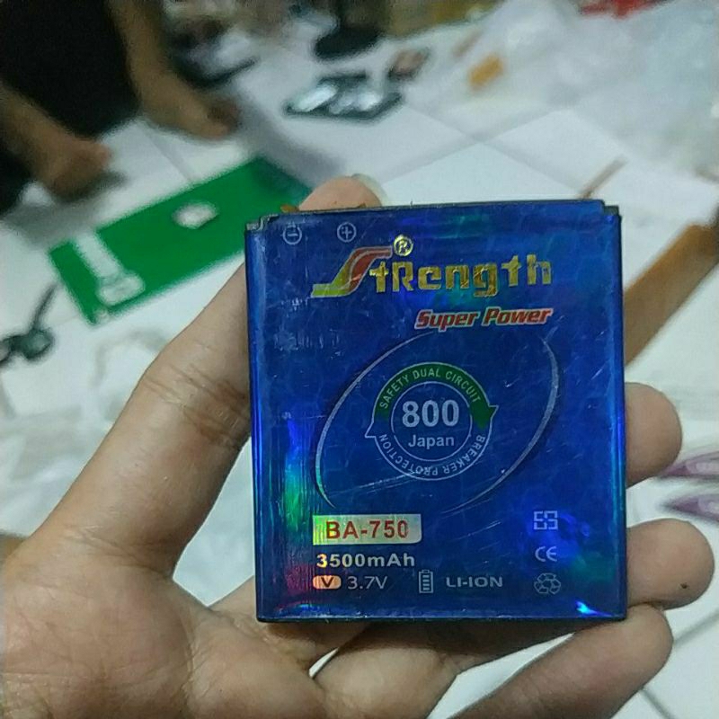 BATERAI BEKAS SONY XPERIA ARC S BA-750