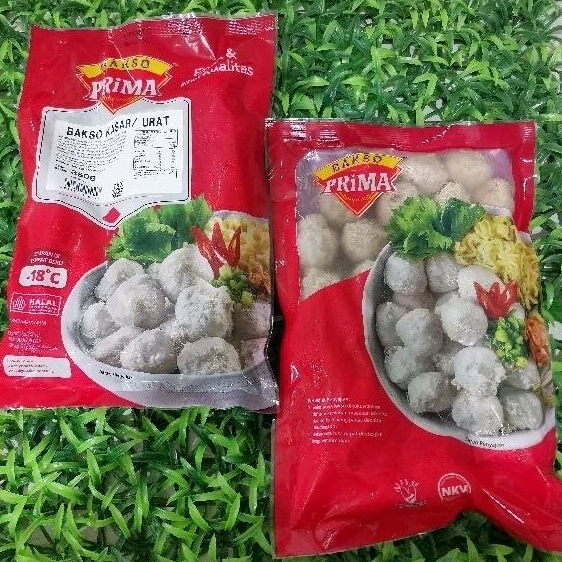 

Prima Bakso KASAR/URAT - Isi 25 pcs - Berat 360 gr