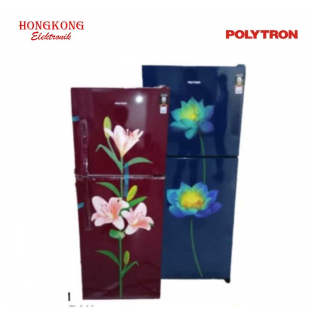 KULKAS POLYTRON PRB 217 LEMARI ES 2 PINTU PRB217