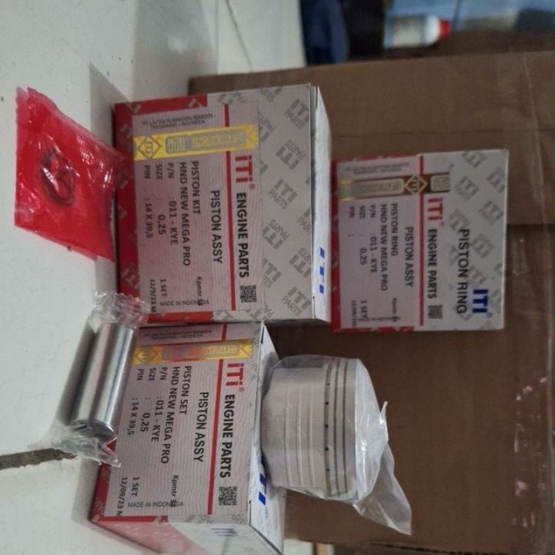 PISTON ITI HONDA MEGAPRO / VERJA