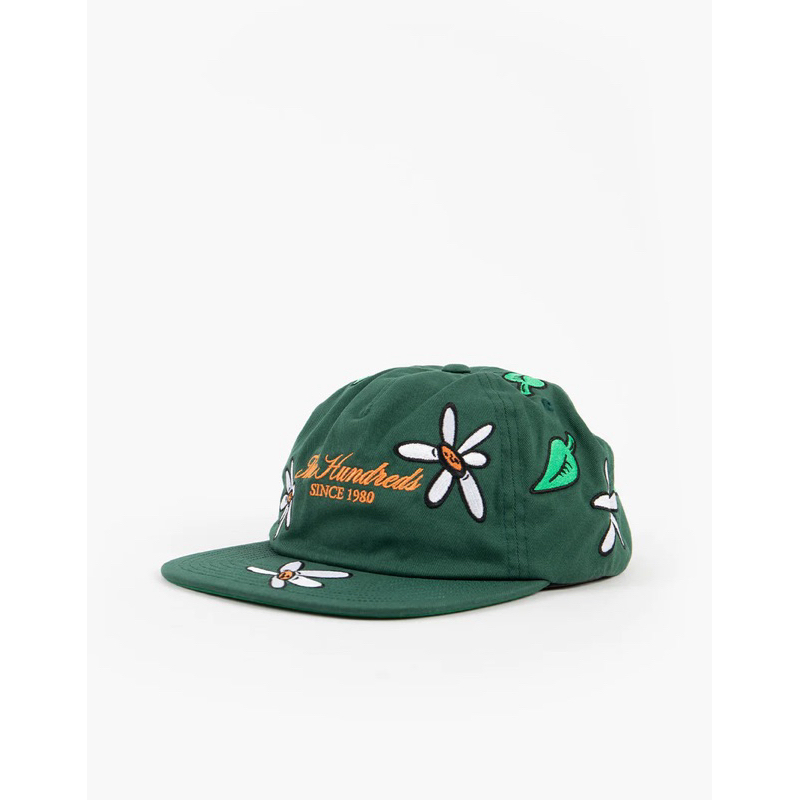 The Hundreds Ditsy Snapback Cap - Forest Green original