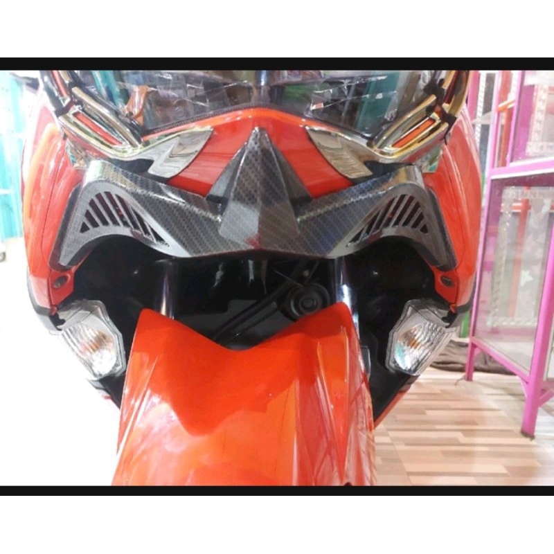 Winglet nmax155 2020 variasi depan nmax 2020 tanduk depan nmax 2020 sampai dengan 2024 Variasi bawah