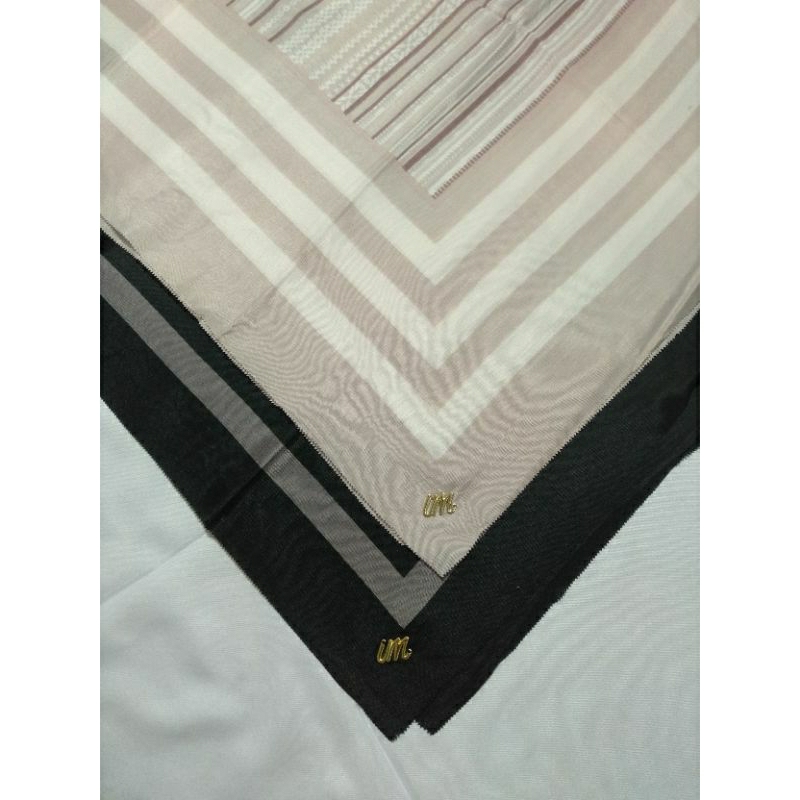 Nayluv_Hijab Kerudung Persegi Empat Umama / Kerudung Motif Umama / Kerudung Motif Tenun Umama/ Voal 