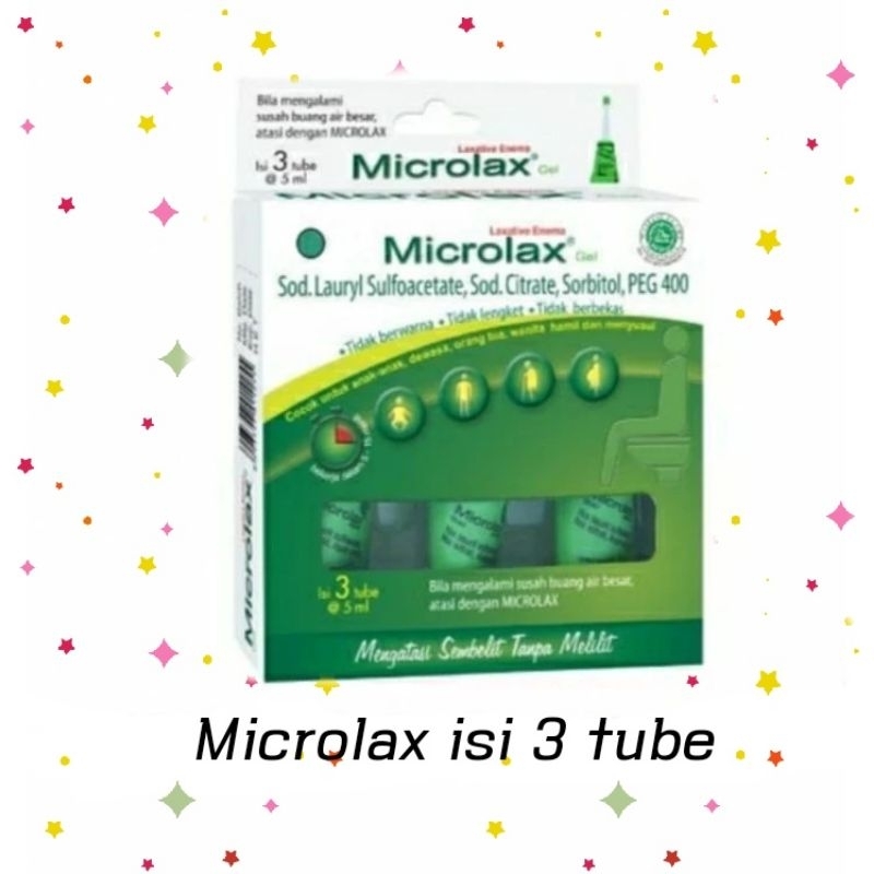 Microlax Gel Isi 3 Tube Atasi Sembelit Susah BAB Pada Anak