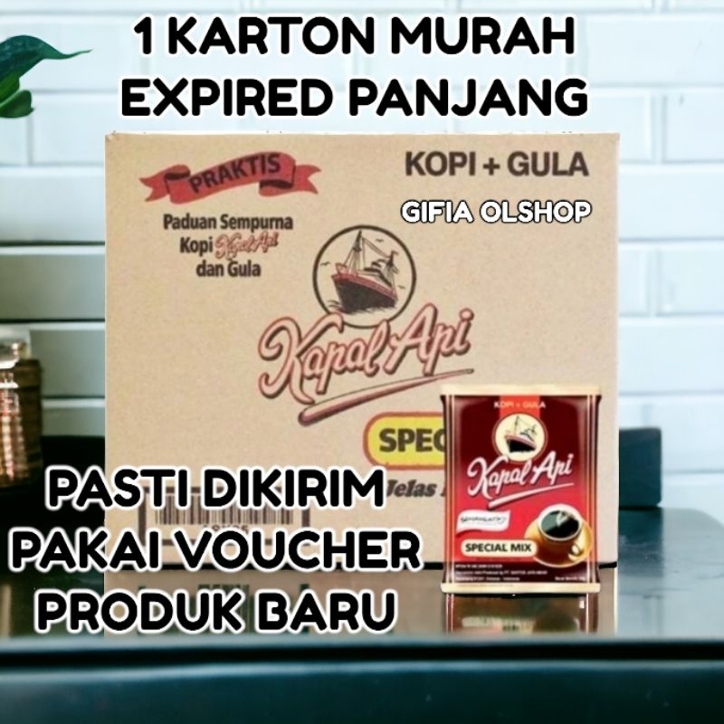 

LANGSUNG KIRIM KOPI KAPAL API SPESIAL MIX 1 KARTON