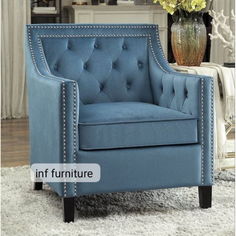 sofa minimalis sofa tamu sofa premium mewah bahan kain bludru premium