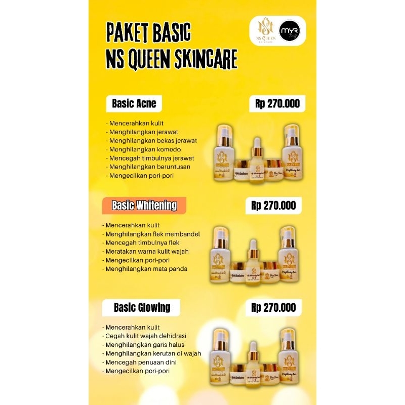 NS Queen Skincare Glowing