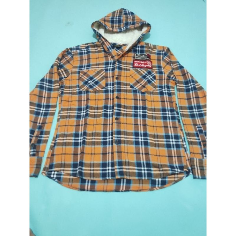 Von Dutch Flanel Hoodie (Rare)