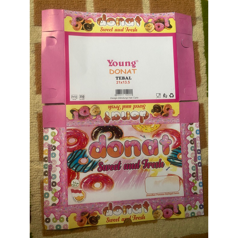 

KOTAK DONAT BOX DONAT DUS DONAT 21x13,5x5