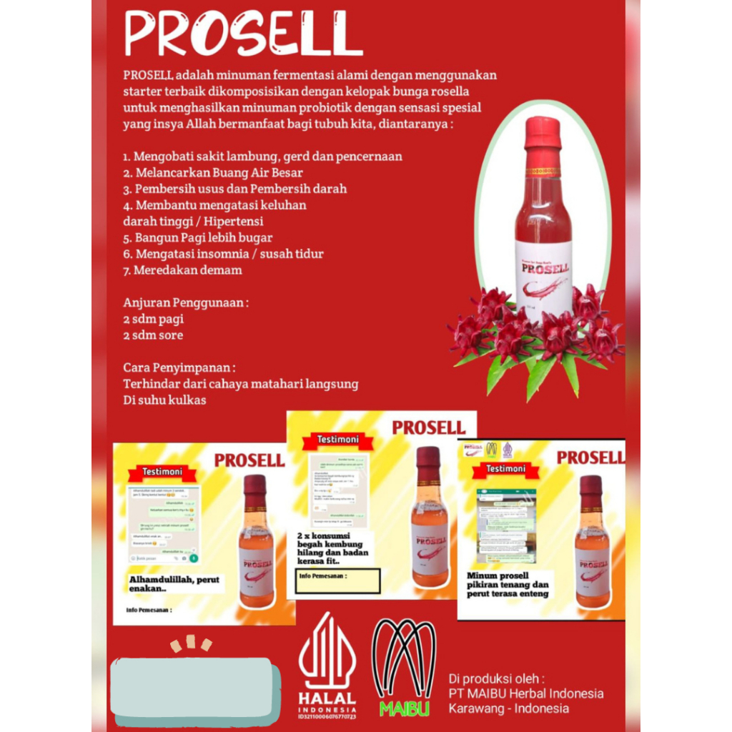 

Minuman Fermentasi PROSELL