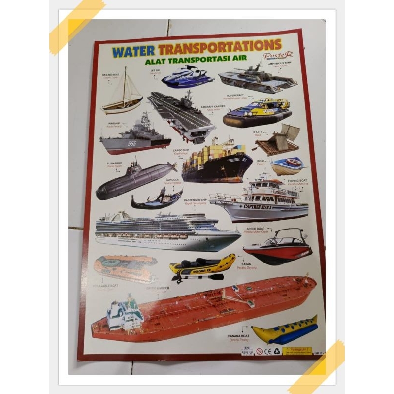 Poster Transportasi Air