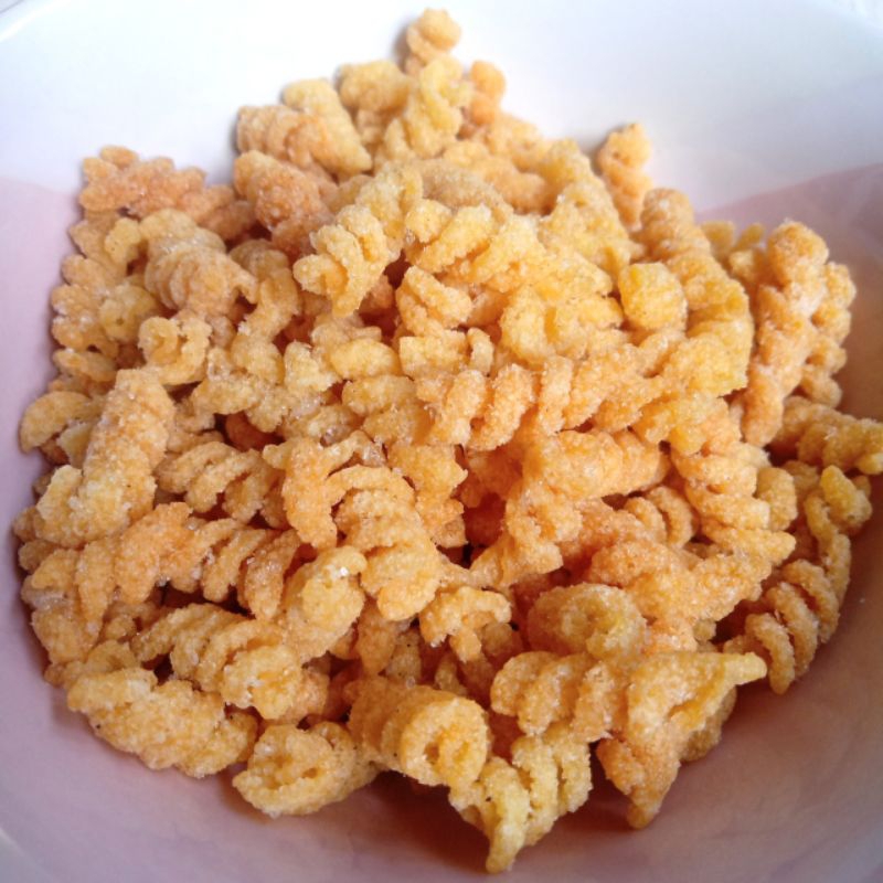 

Makaroni Spiral Original Gurih 250gram Cemilan Macaroni Asin