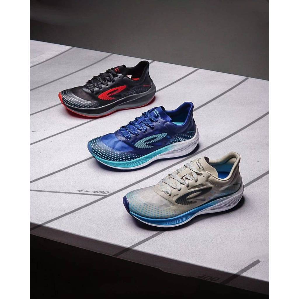 910nineten haze 1.5 abu putih biru sepatu running 910nineten original