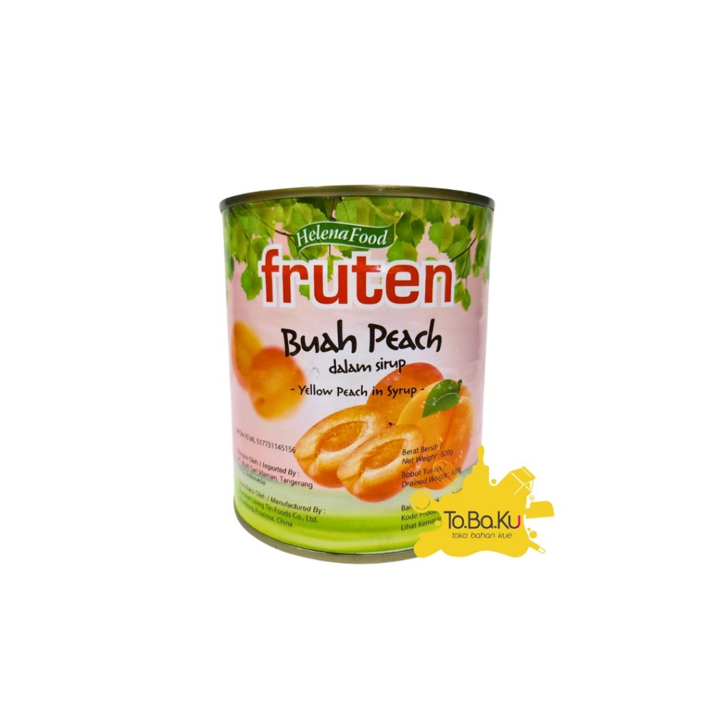 

Fruten Peach ukuran 820gr