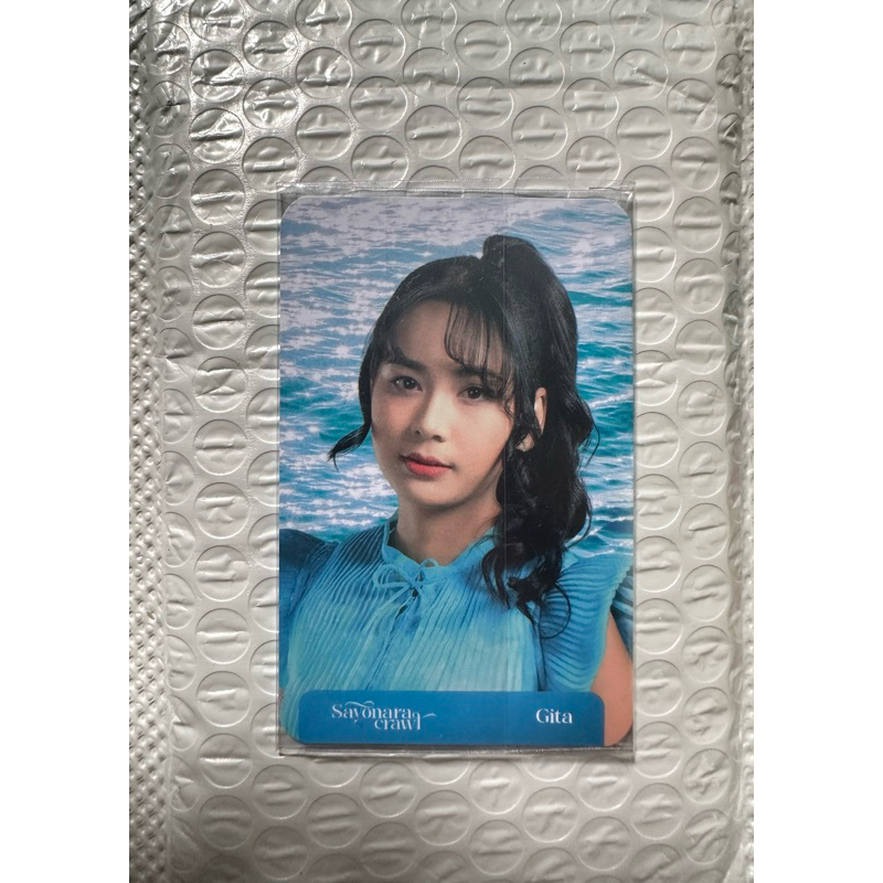 Photocard Gita JKT48 Sayonara Crawl