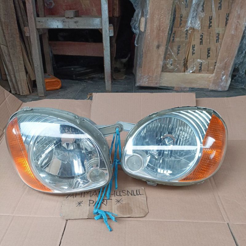 lampu depan headlamp hyundai atoz atos kia visto original