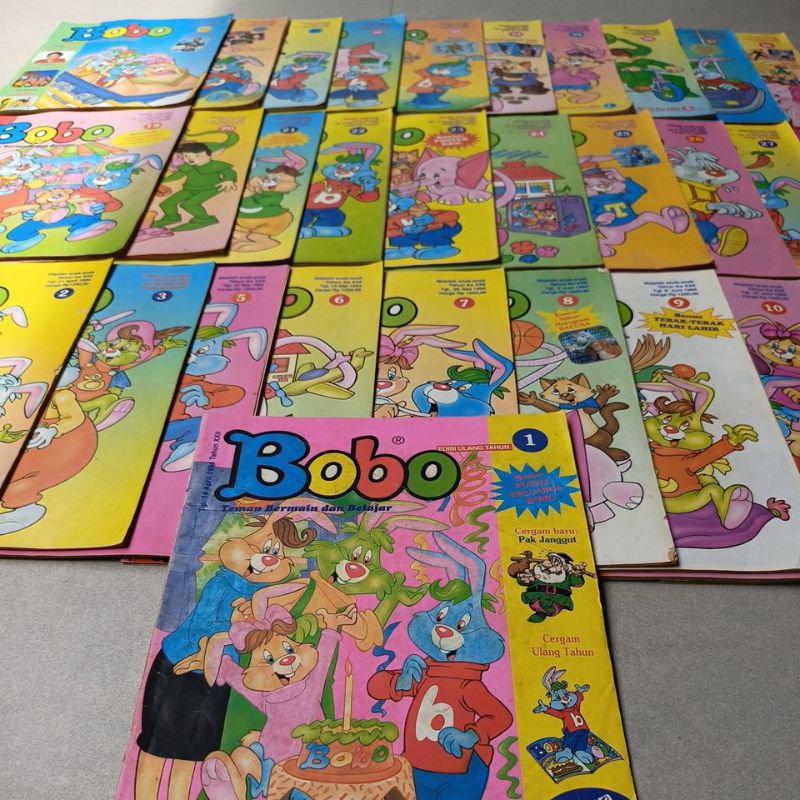 Majalah Bobo. Bekas. Jadul. tahun 1998 - 1999