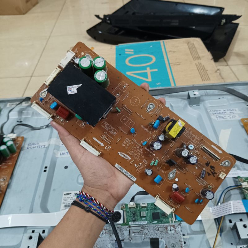 SAMSUNG PS43D450 - Y MAIN - PLASMA - Y SUS - Y SUSTAIN - Y ZUS - MESIN TV - PLASMA SAMSUNG