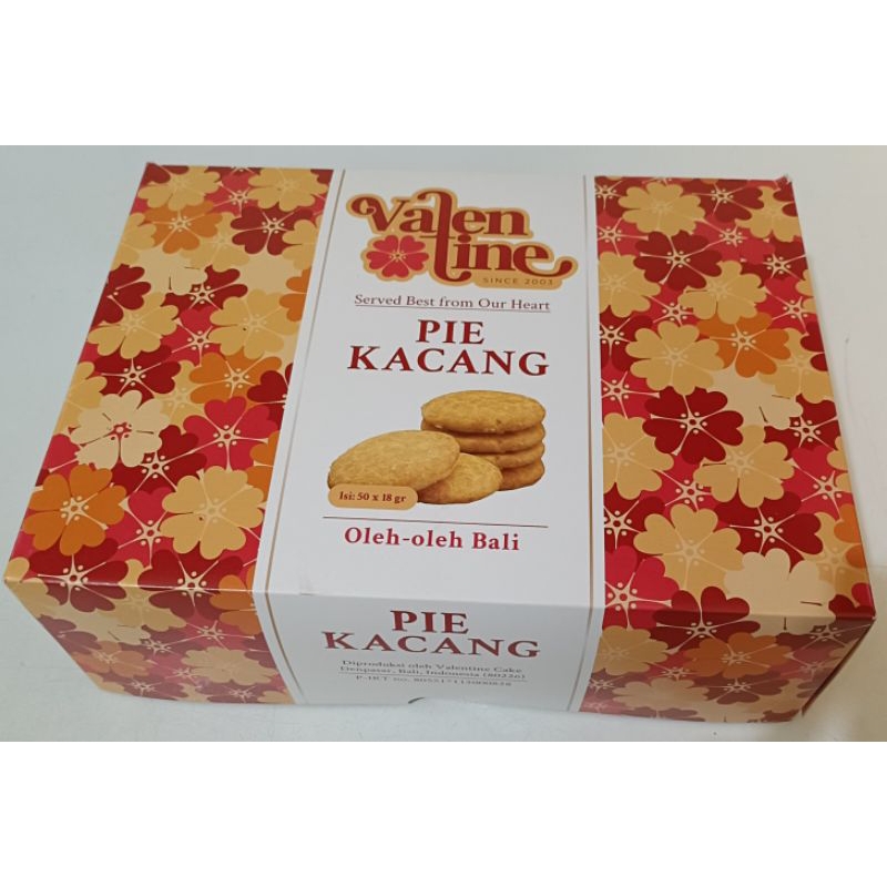 

Pie Kacang VALENTINE isi 50 pcs + Box // Pie susu Bali // Oleh-oleh khas Bali.