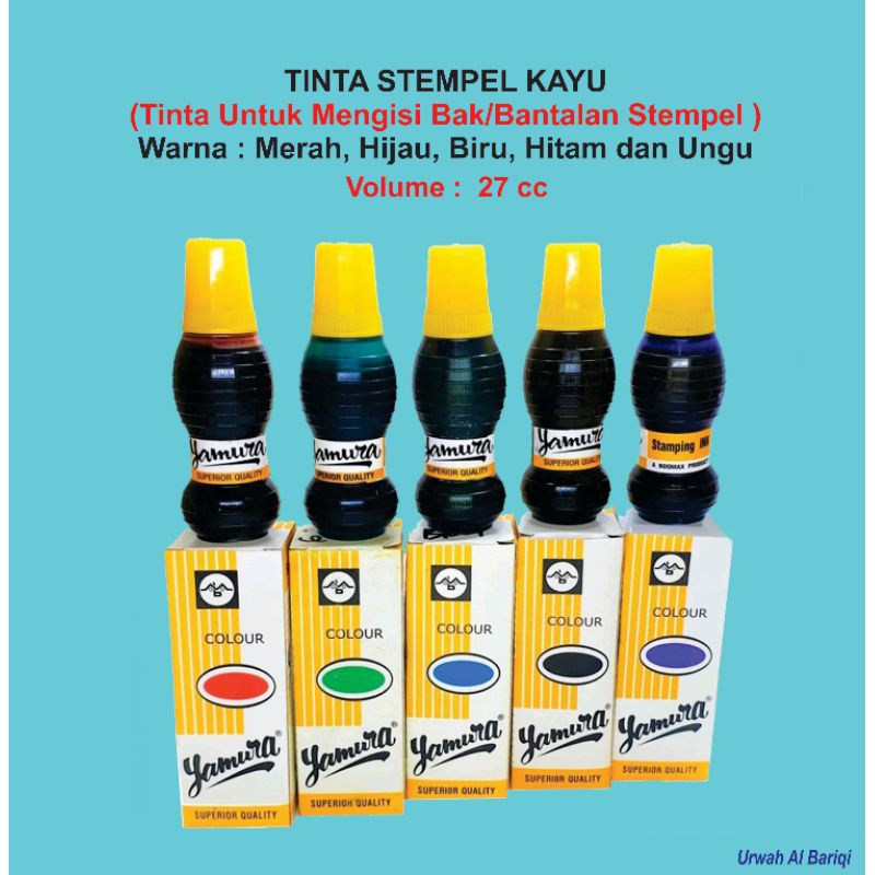 

TINTA STEMPEL KAYU / REFIL TINTA STEMPEL KAYU