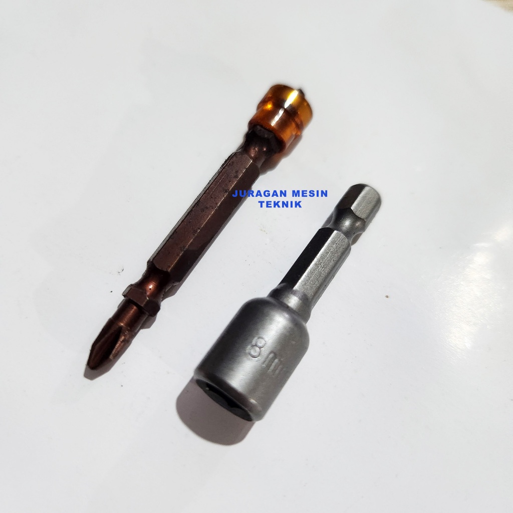 Kunci mata roofing baut baja ringan magnet