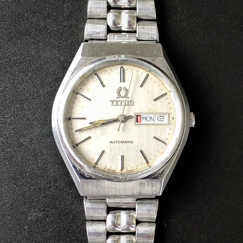 JAM TANGAN PRIA TITUS ORIGINAL / ARLOJI KUNO