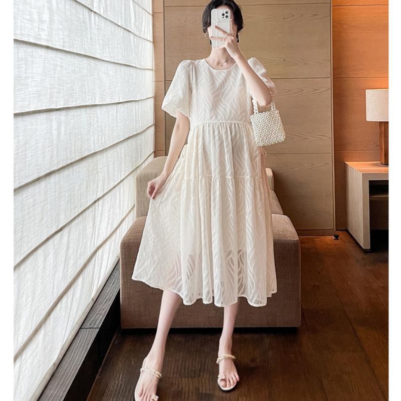 •ECLAIRE• 003 DRESS HAMIL MIDI KOREA CHELLO