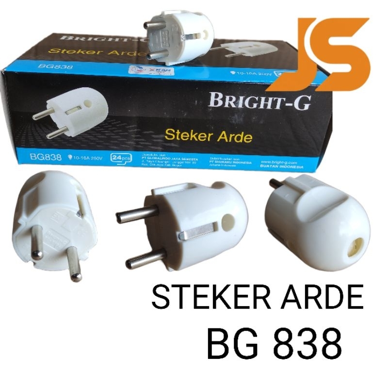 STEKER ARDE BRIGHT-G STOP KONTAK BG 838