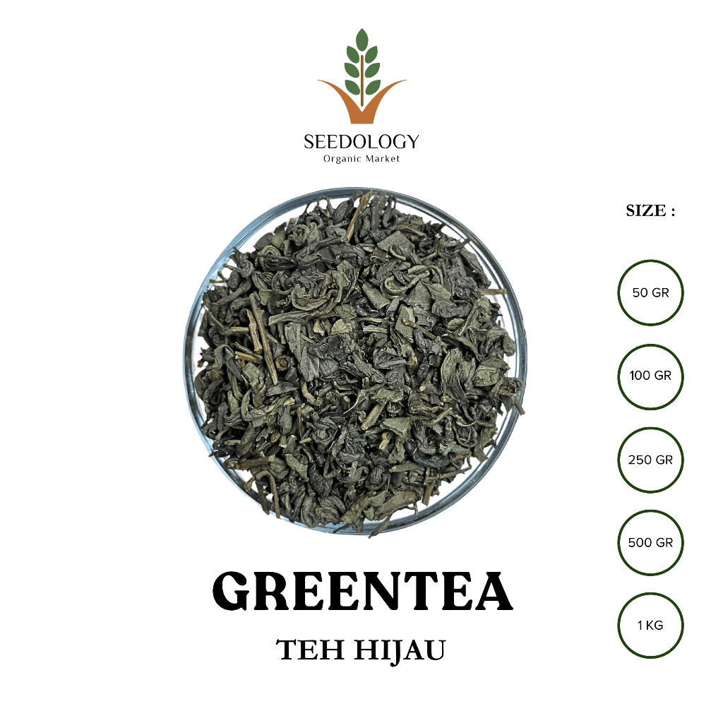 

Daun Teh Hijau 500gr - Green Tea / Organik / Diet