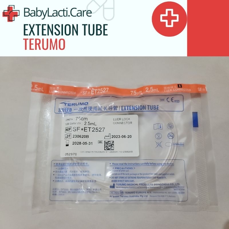Extention Tube Terumo NGT | ET 2527 | Ukuran 75 Cm 2,5ml