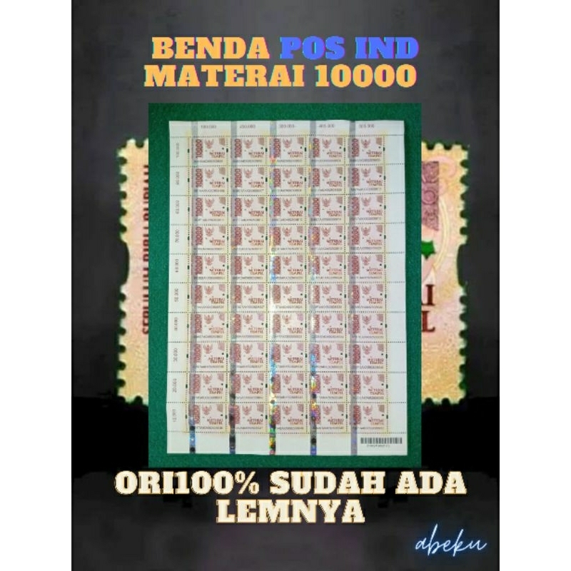 

Materaipos 10000 Ori/benda materai/Nazgeling/surat kuasa