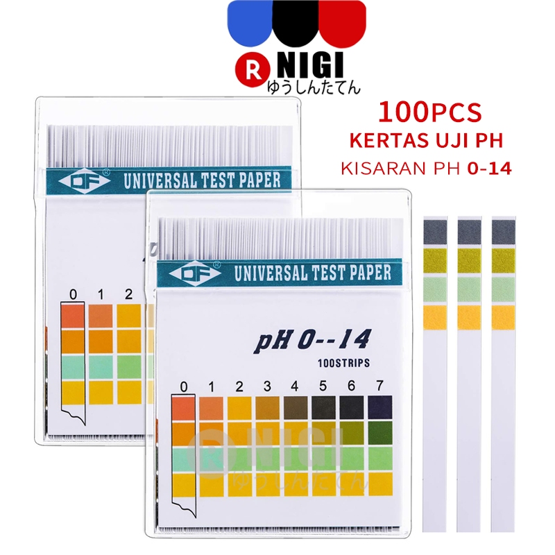 NIGI Merck Universal pH Paper / Kertas pH/ pH indikator 0-14 Merck
