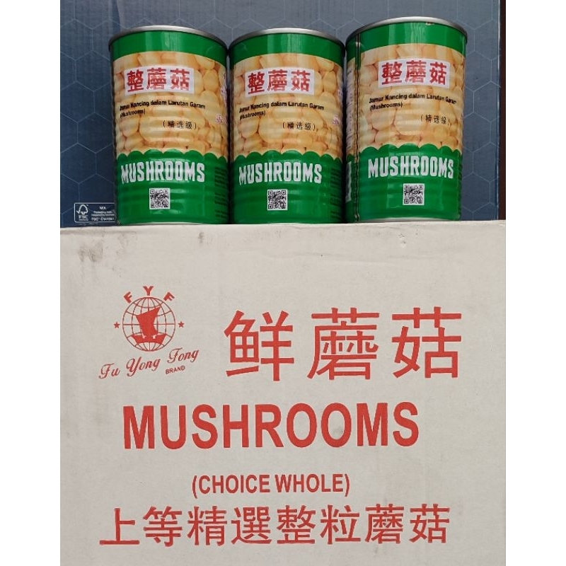 

Jamur Kancing / Mushroom FYF 425 Gr - dus2an khusus RESELLER (1 dus isi 24 kaleng)