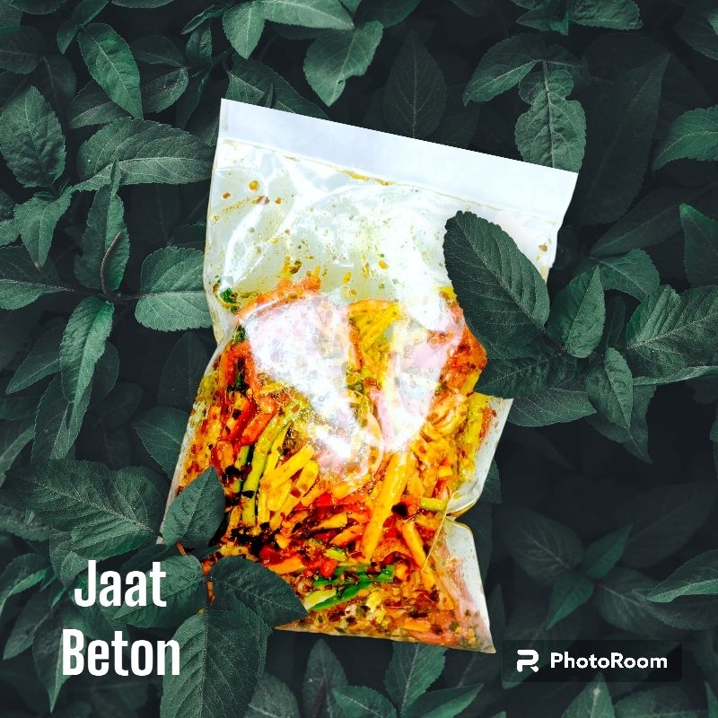 

KERUPUK JAAT BETON/PUTIH PEDAS 100gram