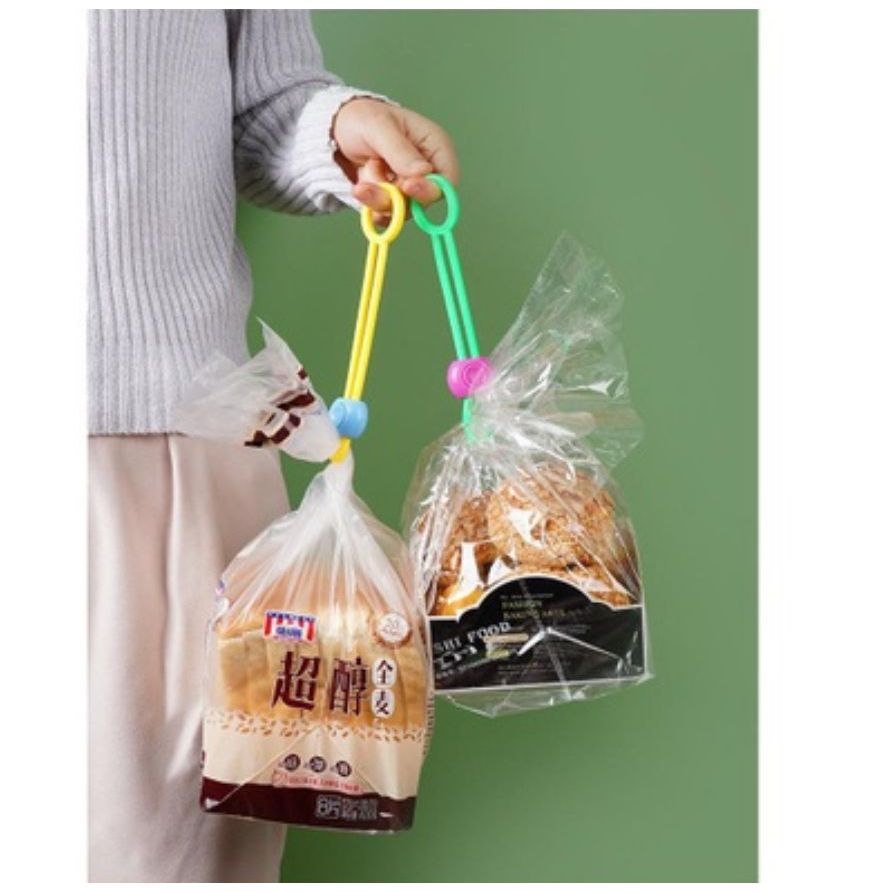 1PC Klip Tali Penyegel Makanan (Tali Pengikat Sealer Kantong Plastik Makanan Adjustable)