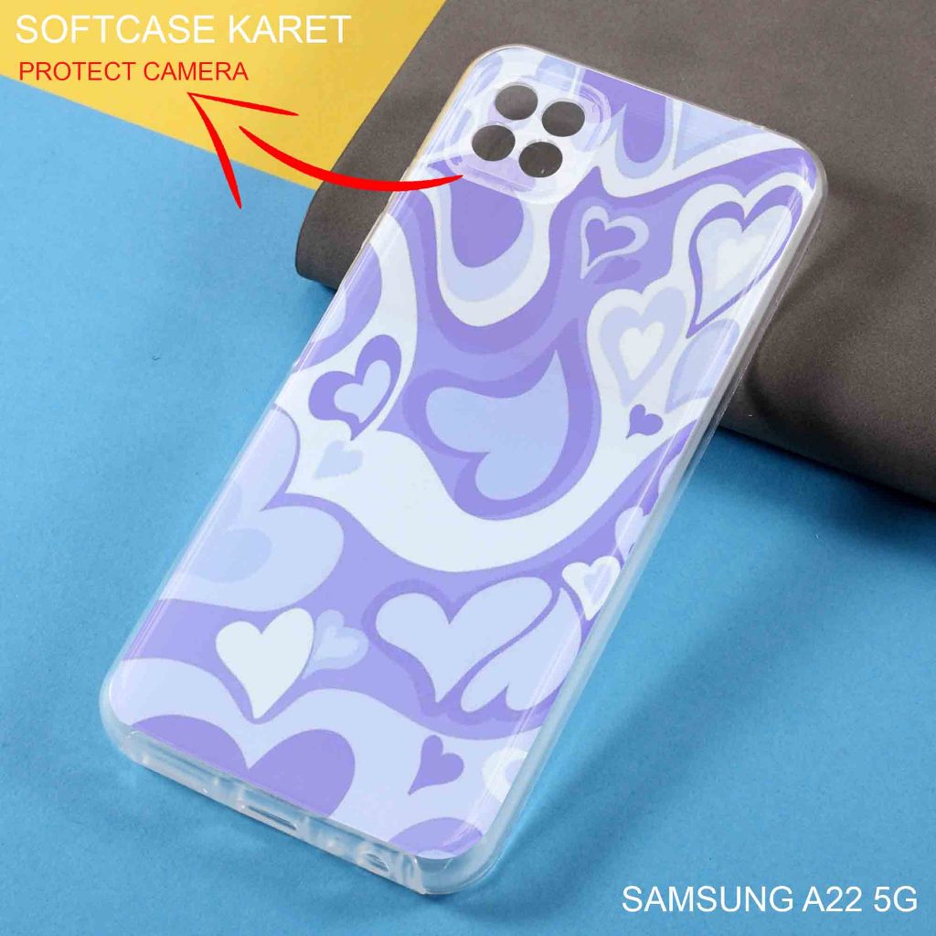 Casing Samsung A22 5G Terbaru - Case Samsung A22 5G - Softcase Samsung A22 - Clear Case Samsung A22 