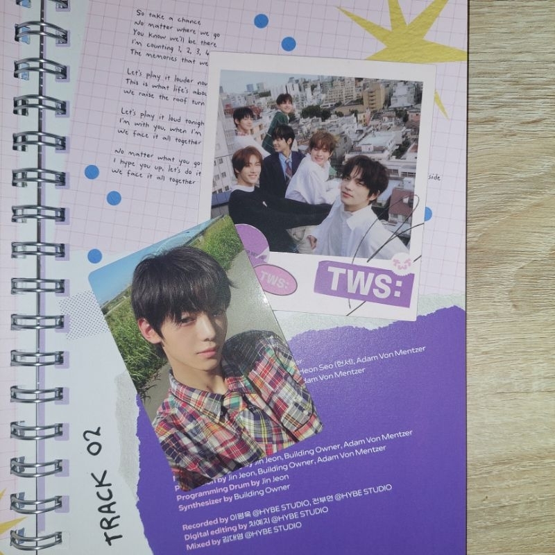 TWS Hanjin Photocard PC Polaroid Pola