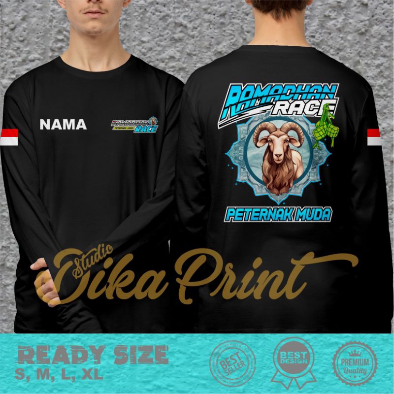Kaos Ramdhan Race Peternak Muda Kambing/Domba Garut