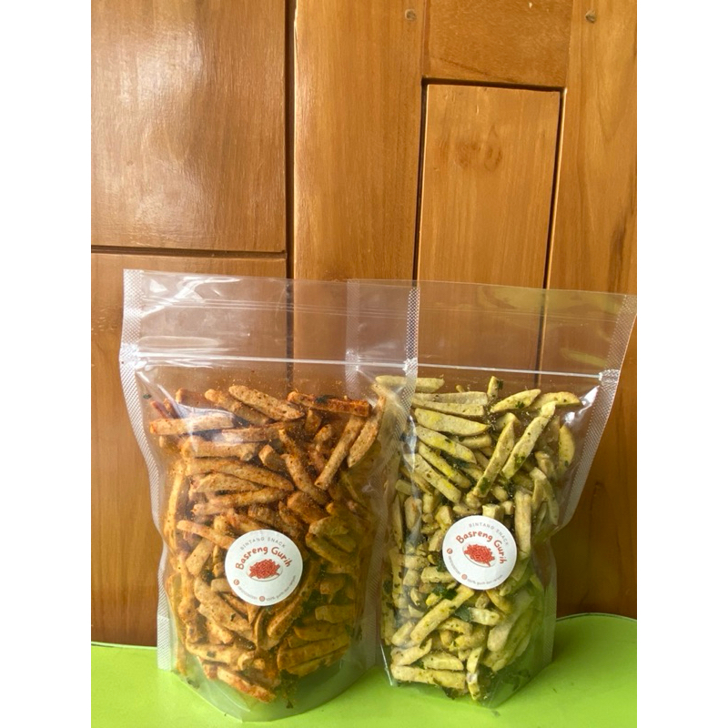 

500gram BASRENG PEDAS DAUN JERUK - BASRENG Rasa Jagung Manis - BASRENG VIRAL