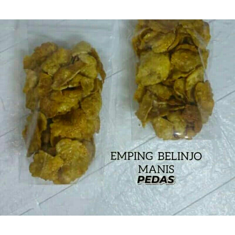 

Cemilan Emping Melinjo Manis dan Pedas 250gram Termurah