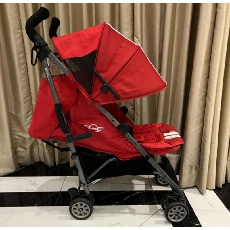 Stroller Easywalker Mini Buggy by Mini Cooper Preloved Stroller bayi baby Stroller mewah