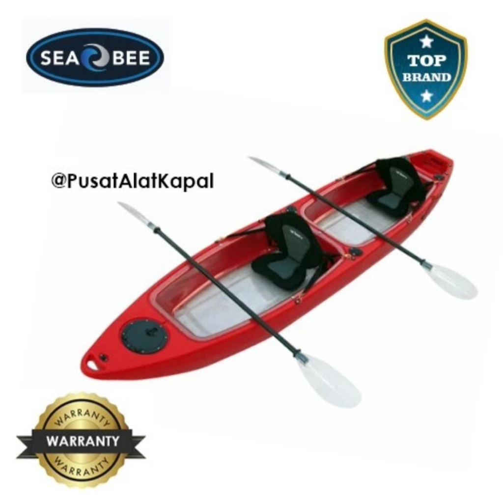 Wahana Air / Perahu Kayak / Kayak kano Vue 3 Transparant Free Dayung