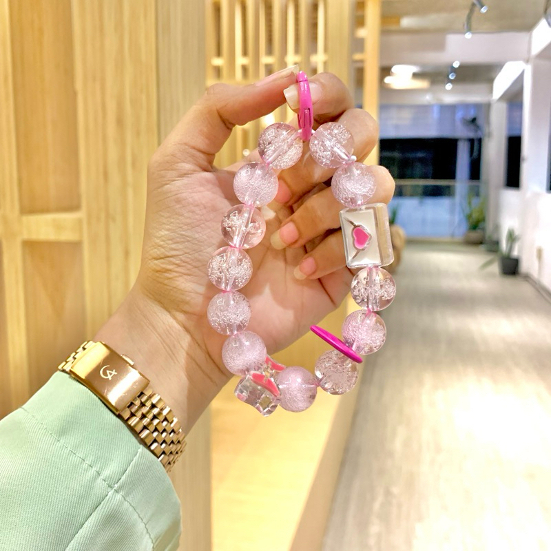 GANTUNGAN HP | Chain Korean Bracelet Cute Case Buble Gantungan Hp Gantungan Kunci Key Ring