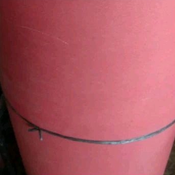Kertas dinamo mika tebal 1,00 mm prespan kertas warna merah ukuran 1m x 1m